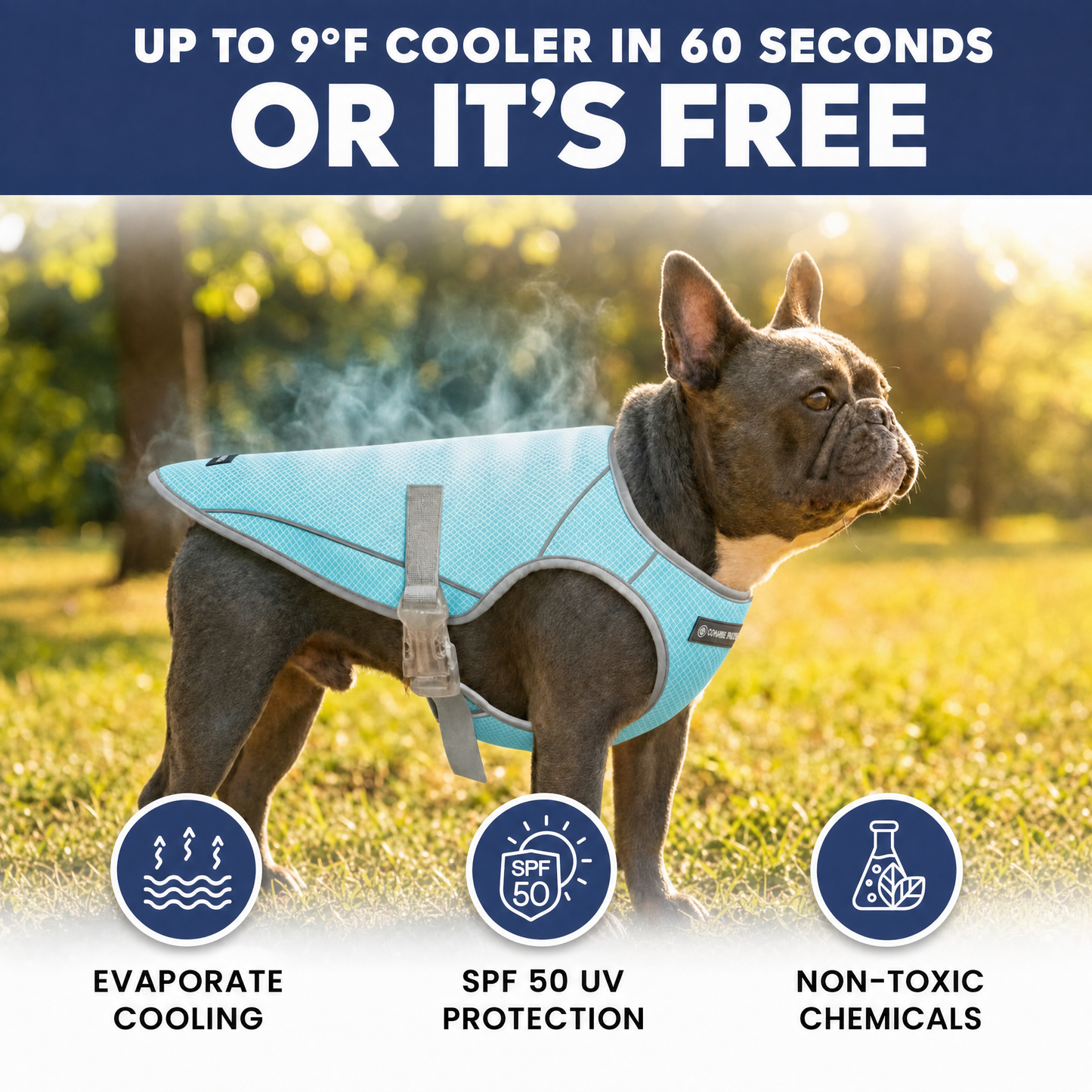 CoolCoat™ - Lightweight Cooling Vest for Dogs