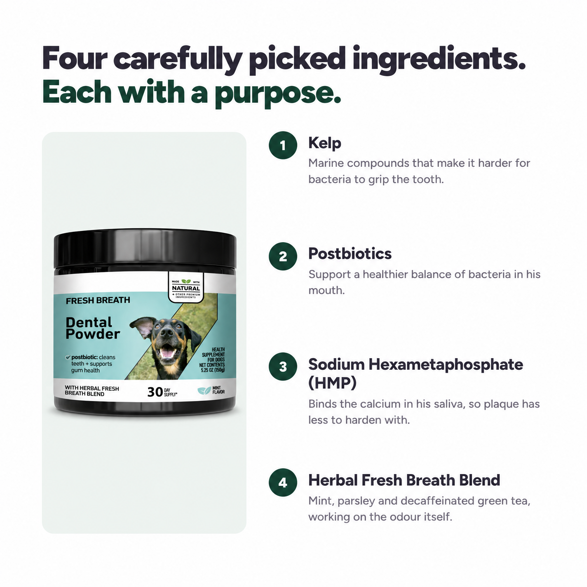 BrushFree™ - Dental Powder for Dogs